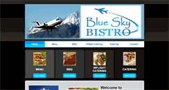 Desktop Screenshot of blueskybistro.com